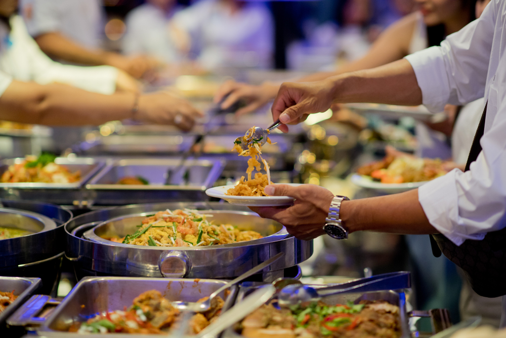 O buffet ideal para festas empresariais