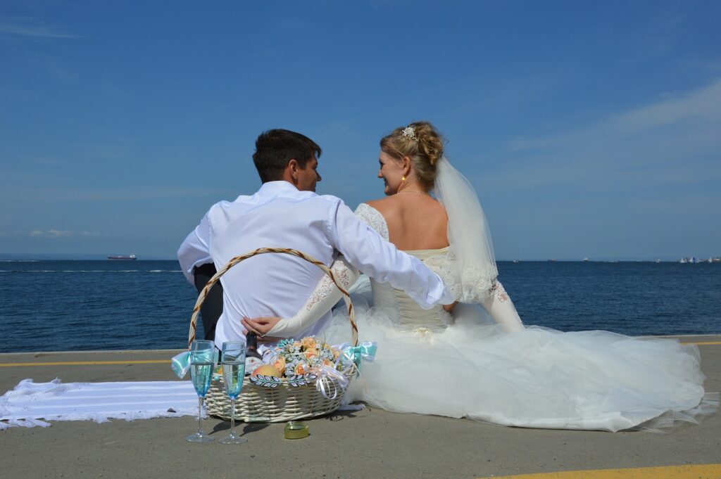 Organizando uma festa de casamento